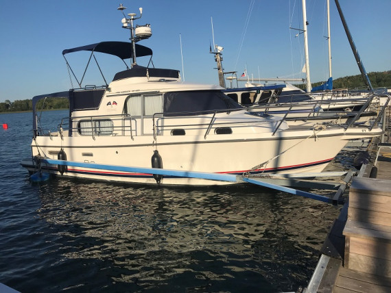 Nimbus 340 Commander 2005, välutrustad i kanonskick