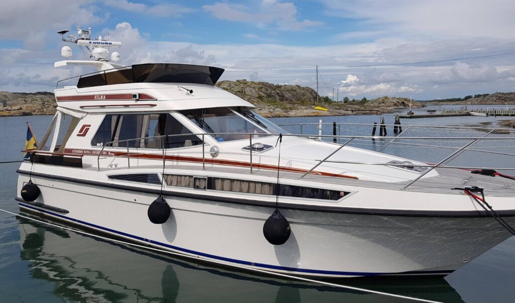 Storebro 380 Biscay 1996. guest cabin, in very good condition